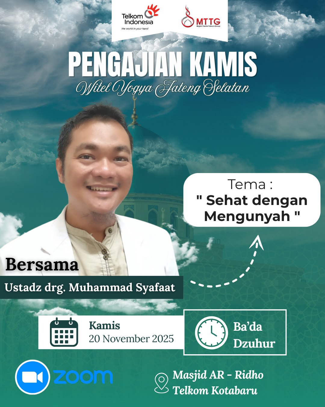 Pengajian Kamis Witel Yogya Jateng Selatan